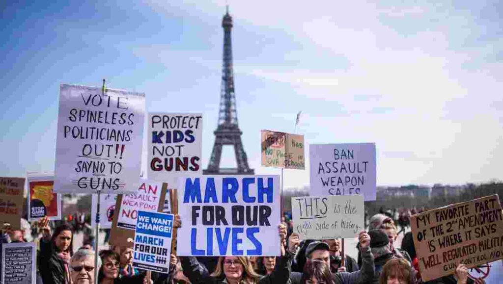 March for our lives - France