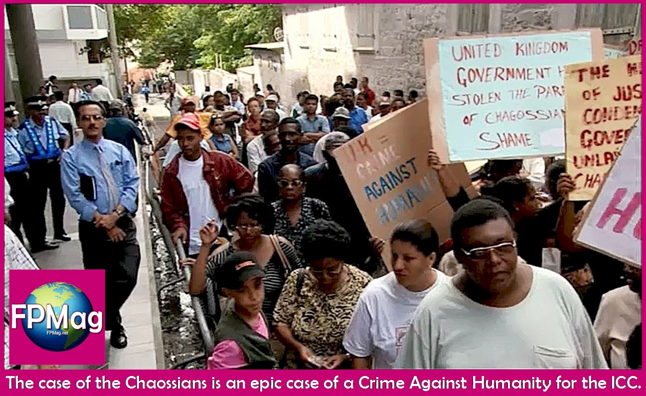 Peaceful Demonstration by Chagos Refugee Group 